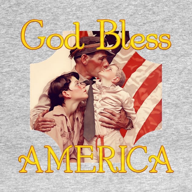God Bless America - with Family by Mythologica